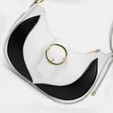 Royal White Shoulder Bag